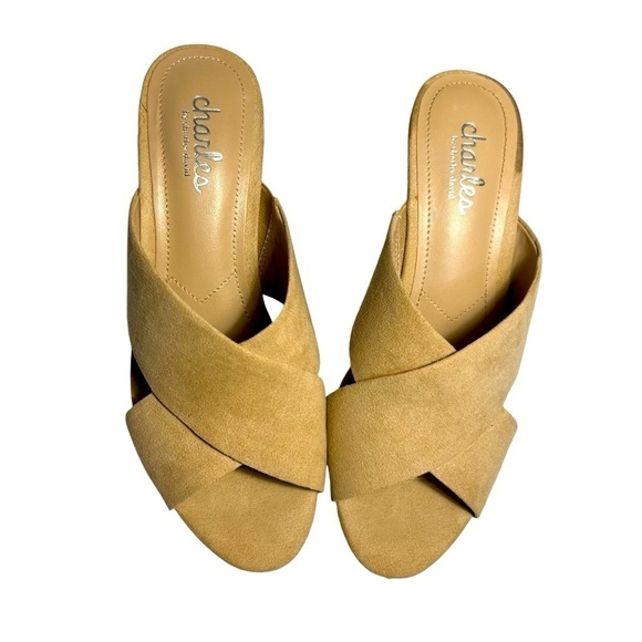 Charles By Charles David DUO WEDGE Sandals Sz 6.5 - Picture 2 of 11